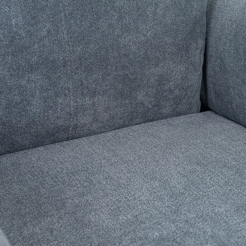Sofá Reclinable Elétrico 1 Cuerpo Tela Gris Homero en Gris - Sillones y sofás, Uruguay | Divino, vista 6