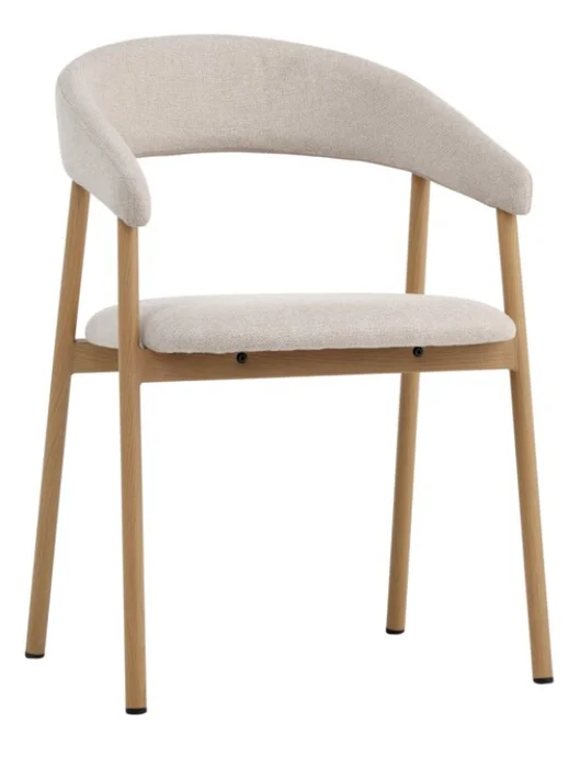 Silla de comedor EJSING beige/crudo en Madera natural - Sillas, Uruguay | JYSK
