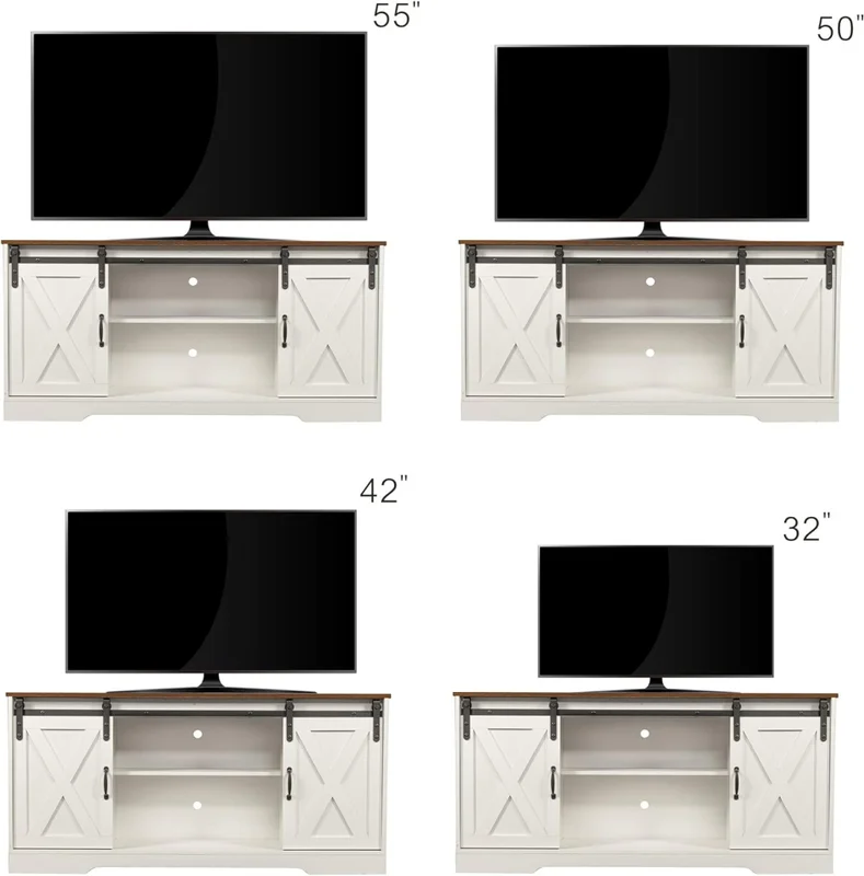Rack de tv Ohio en Blanco - Muebles para TV, Uruguay | La Cueva Muebles, vista 4
