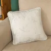 Funda de Almohadón Bordado Hojas - Textiles, Uruguay | Arredo, vista 1 de 3