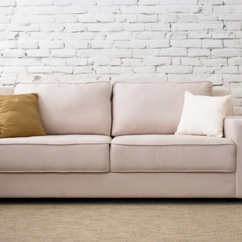 SOFA AGAPE 3 CUERPOS LINO TOSTADO 10589 - Sillones y sofás, Uruguay | Alfa Ventas