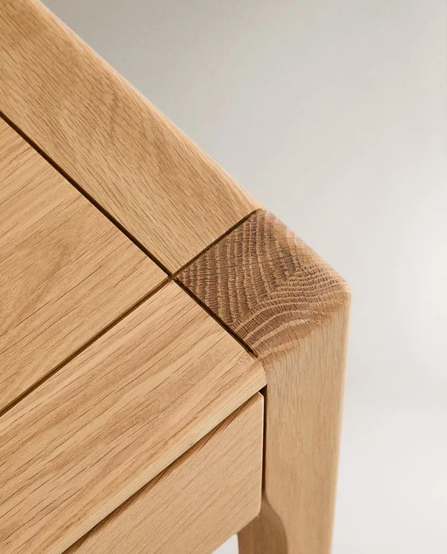 MESITA NOCHE ROBLE CON CAJÓN en Madera natural - Mesas de luz, Uruguay | Zara Home, vista 4