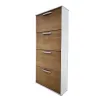 Zapatera 4 puertas - Leonardo en Blanco - Cómodas, Uruguay | Delta Center, vista 9 de 12