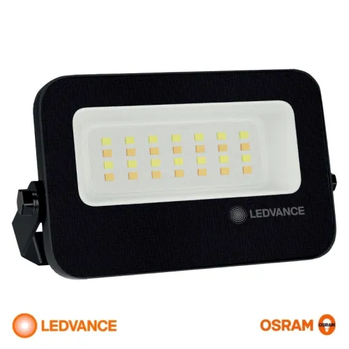 Foco LED LEDVANCE Compact IP65 10W CCT Negro en Negro - Lámparas colgantes, Uruguay | Unilux