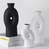 FLORERO CERAMICA 12x8.5x20CM NEGRO - Jarrones, Uruguay | Decohogar, vista 5 de 5