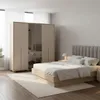Ropero 6 puertas Reflecta 2.4 - Moderna - Marrón y Arena en Multicolor - Roperos y placares, Uruguay | Rústico Hogar, vista 2 de 4