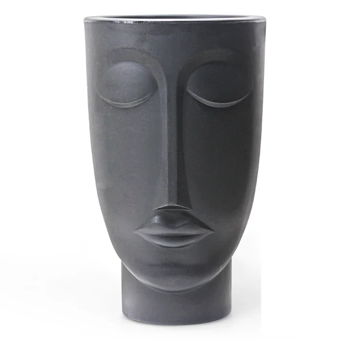 Maceta Face hombre chica - Macetas, Uruguay | Alta Gracia Deco