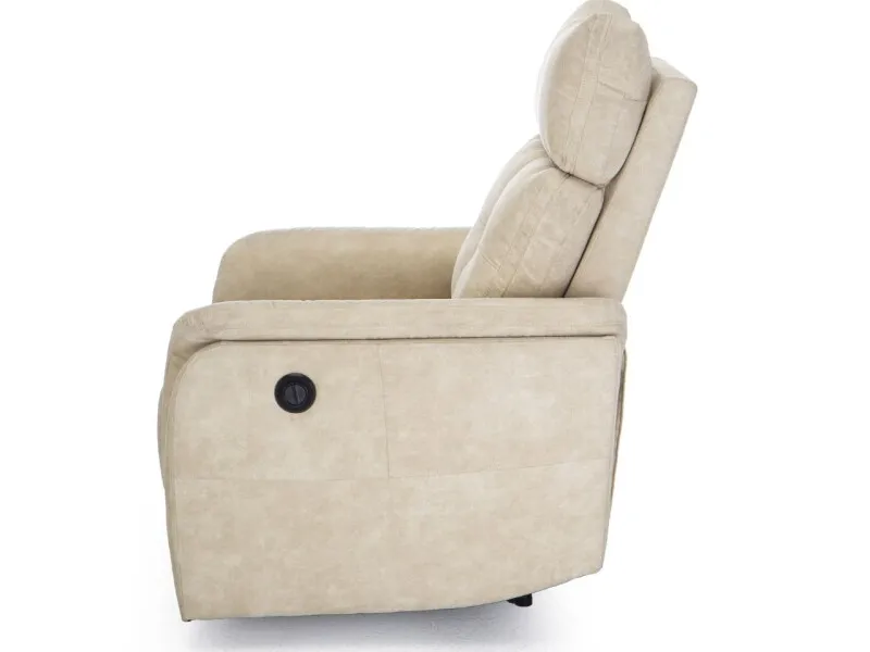 Butaca Reclinable DORA en Vegan Leather - Beige en Beige - Butacas, banquetas y puffs, Uruguay | Finkel