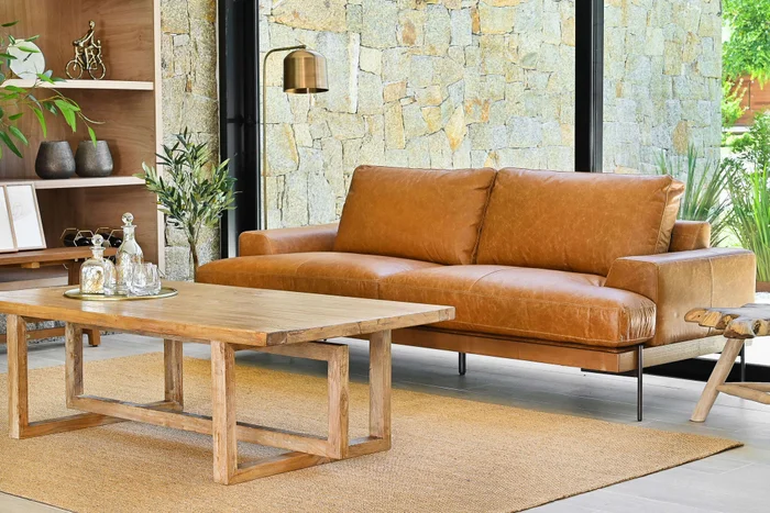 SILLON COSMOPOLITAN - CUERO ITALIANO CARAMELO en Marrón - Sillones y sofás, Uruguay | La Iberica, vista 10