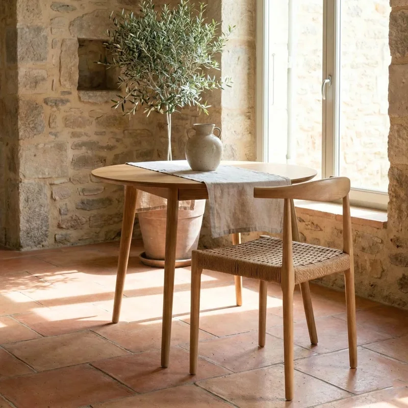 Silla de Comedor Madera natural Beige Hawai - Línea Serena en Beige - Sillas, Uruguay | Ecowood, vista 3