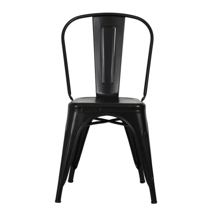 Silla Tolix Pack 4 unidades Metálica - Negro en Negro - Sillas, Uruguay | Rústico Hogar, vista 3