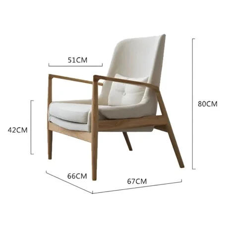 Promo 2 Butacas Nordicas Zen en Beige - Butacas, banquetas y puffs, Uruguay | La Cueva Muebles, vista 14