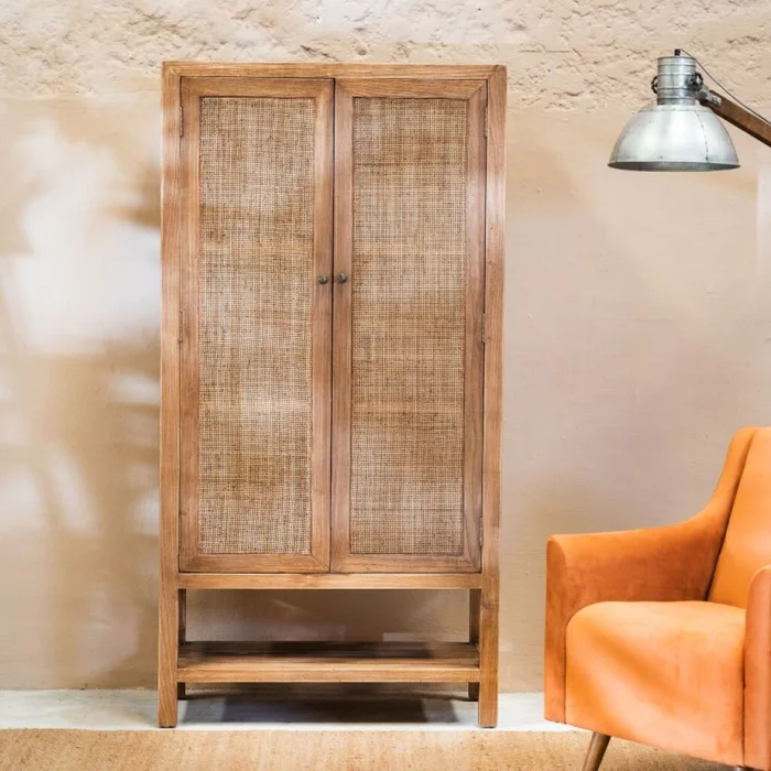 Aparador Alto Cersei en Madera natural - Aparadores y recibidores, Uruguay | Aihaus