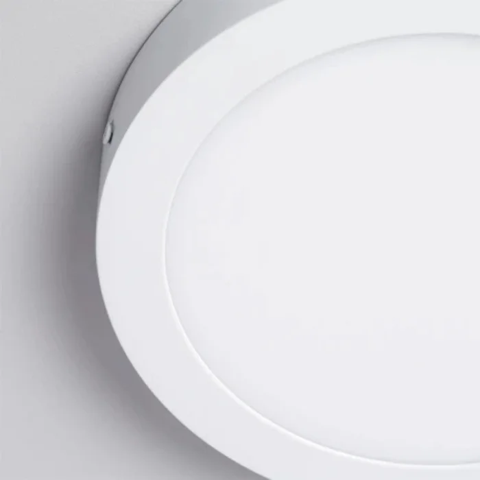 Panel LED Redondo de Adosar 24W Luz Cálida en Blanco - Lámparas colgantes, Uruguay | Serlux, vista 3
