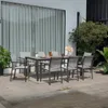 Mesa rectangular 207x90cm - Urbanite - Gris en Gris - Muebles para el exterior, Uruguay | Rústico Hogar, vista 2 de 5