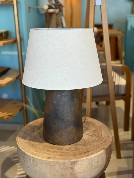 Lampara de mesa oxido en Rojo - Lámparas de mesa, Uruguay | FMB