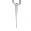 Luminaria Pincho Utah GU10 41cm Blanco en Blanco - Lámparas de pie, Uruguay | Unilux, vista 3 de 4