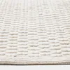 Alfombra Mascarell de algodón y poliéster blanco 200 x 300 cm en Beige - Textiles, Uruguay | Kavehome, vista 3 de 4