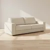 Sillón 3 Cuerpos Cuero-100-natural Natural-beige Texas Crema en Beige - Sillones y sofás, Uruguay | Divino, vista 1 de 3