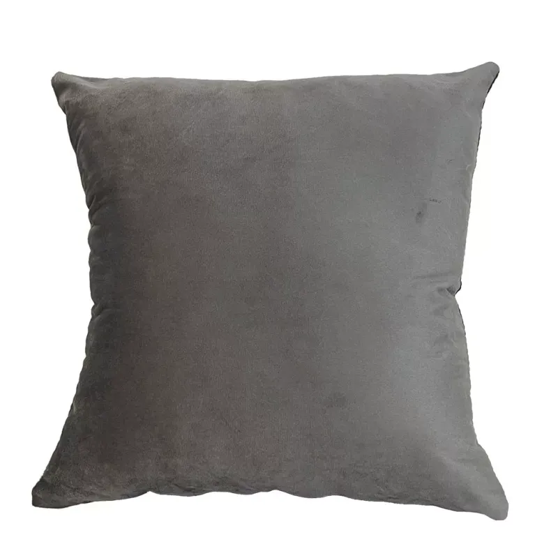 Almohadón Velvet - Gris en Gris - Decoración, Uruguay | Concetto Casa