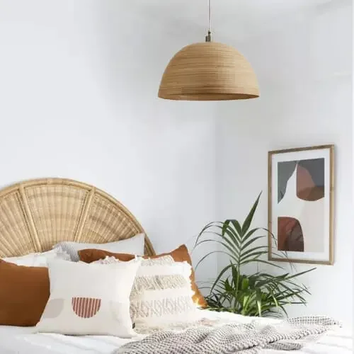 LÁMPARA TECHO CEBÚ en Madera natural - Lámparas colgantes, Uruguay | HomeTouch, vista 2