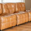 BUTACA COLUMBIA - CUERO ITALIANO CARAMELO en Marrón - Sillones y sofás, Uruguay | La Iberica, vista 1 de 40