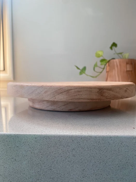 Pie de torta bajo de madera 25 cm - Decoración, Uruguay | Dreams On Time, vista 10