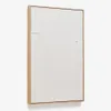 Cuadro Sefri con formas geométricas - rectas blanco 60 x 90 cm en Blanco - Decoración de pared, Uruguay | Kavehome, vista 1 de 5