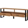 Rack para tv F42 180CM Industrial 100% MDF - Linea Factory - Muebles para TV, Uruguay | Balton, vista 3 de 5