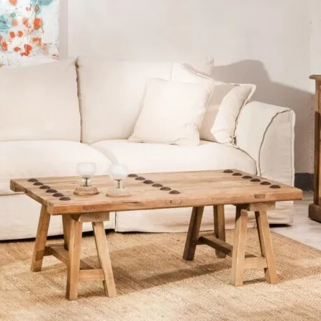 Mesa De Centro Tenerife en Madera natural - Mesas de living, Uruguay | Aihaus