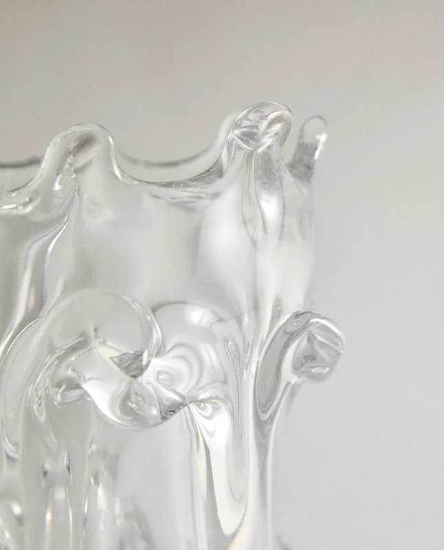JARRÓN DECORATIVO IRREGULAR GRANDE en Blanco - Jarrones, Uruguay | Zara Home, vista 5