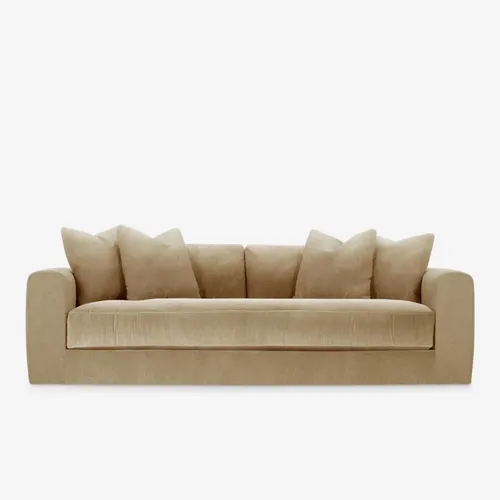 Sofá tapizado Luis en Beige - Sillones y sofás, Uruguay | Pieza Clave