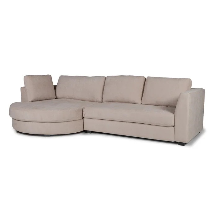 Rinconera Lotus - Tela Microfibra - Chaise Izquierdo - 12072 (Beige) en Beige - Sillones y sofás, Uruguay | Nyr