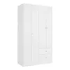 Ropero 4 puertas Linea Astro - Blanco en Blanco - Roperos y placares, Uruguay | Nario Hogar, vista 1 de 2