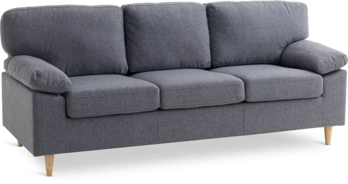 Sofá GEDVED 3 cuerpos gris en Gris - Sillones y sofás, Uruguay | JYSK, vista 2