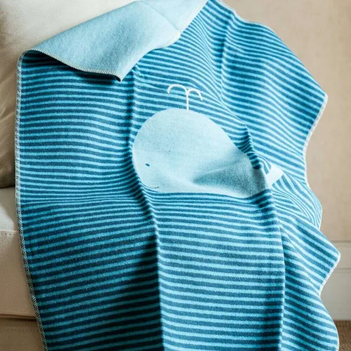 MANTA AUSTRIACA KIDS - BALLENA - Textiles, Uruguay | La Iberica