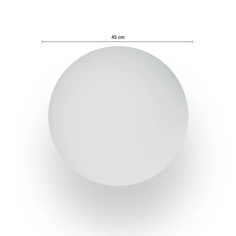 Luminaria de Exterior Garden Ball Medium IP44 en Blanco - Lámparas de pie, Uruguay | Serlux, vista 5