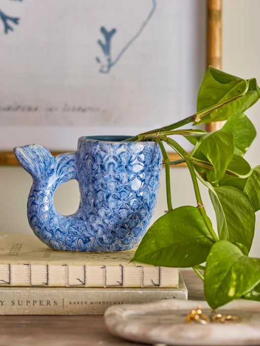 Florero Ariella en Azul - Decoración, Uruguay | Martinika Deco