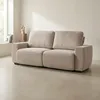 Sofá Adan (Retráctil) - Tela Microfibra - 2 módulos - 12072 (Beige) en Beige - Sillones y sofás, Uruguay | NYR, vista 1 de 7