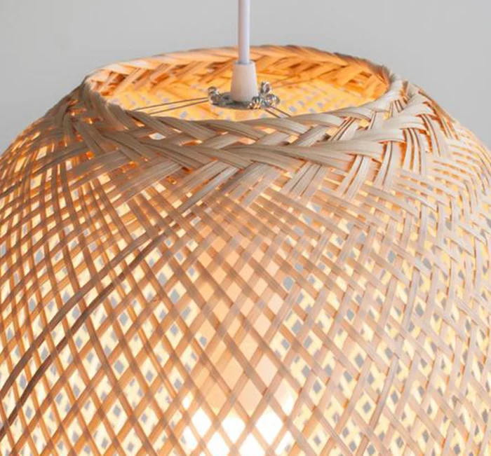 Pantalla Bamboó Bola en Madera natural - Lámparas colgantes, Uruguay | Decoramuss, vista 3