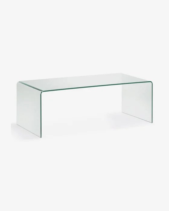 Mesa de centro Burano de cristal 110 x 50 cm - Mesas de living, Uruguay | Kavehome
