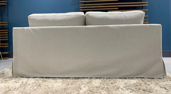 Sofá Mónaco con Funda Desmontable (190cm) – Beige en Madera natural - Sillones y sofás, Uruguay | Berna Home, vista 8