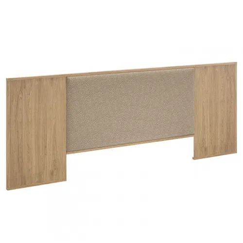 Respaldo King Tapizada Liam - Moderna - Hanover en Beige - Respaldos de cama, Uruguay | Rústico Hogar