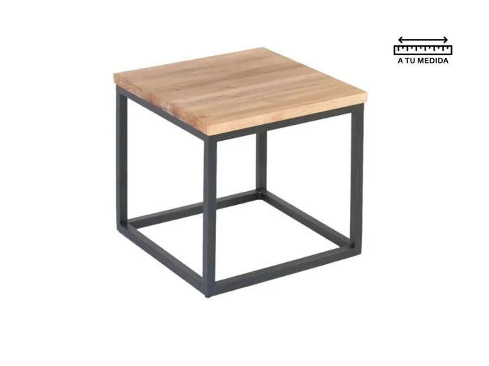 Mesa Lateral IRON 0.40m en Multicolor - Mesas de living, Uruguay | Finkel
