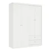 Ropero 4 puertas Linea Star - Blanco en Blanco - Roperos y placares, Uruguay | Nario Hogar, vista 1 de 2