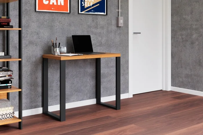 Mesa de Escritorio 100% MDF - Linea Factory en Madera natural - Escritorios, Uruguay | Balton, vista 6