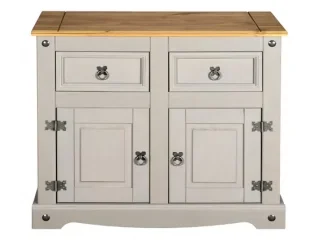 Comoda 2C 2P Cera/Gris Linea Mexicana Corona en Gris - Cómodas, Uruguay | Quesal, vista 3