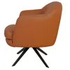 Butaca Giratoria 1 Cuerpo Cuero Marron 1004 Camel en Marrón - Sillones y sofás, Uruguay | Divino, vista 3 de 4