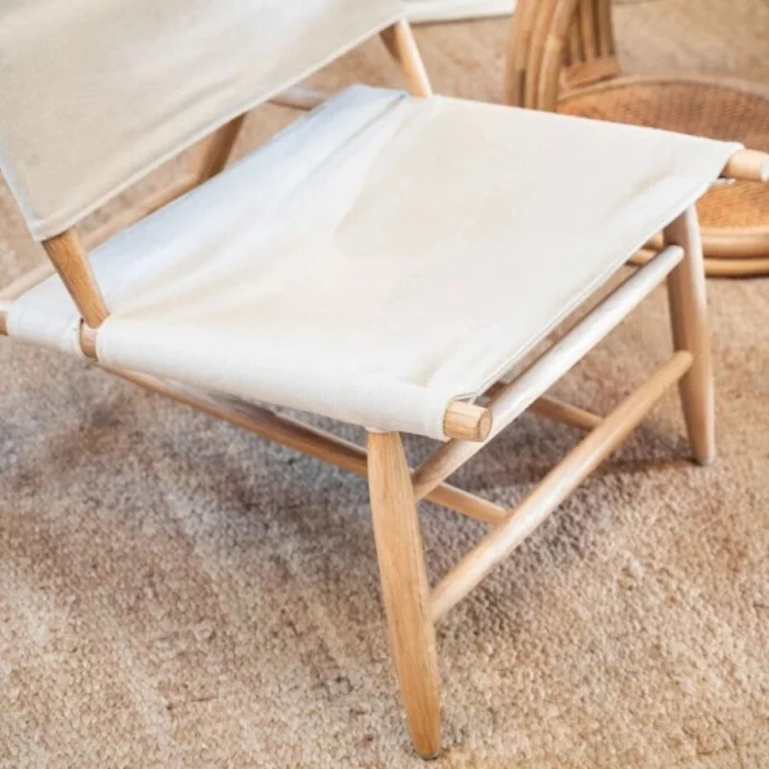 Butaca - madera de Roble - Beige en Beige - Sillones y sofás, Uruguay | Ecowood, vista 5