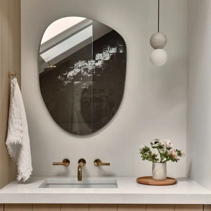 ESPEJO GOTA en Negro - Dormitorio, Uruguay | Casa Ernesta